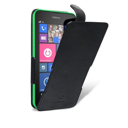 чохол-фліп на Nokia Lumia 630 Чорний Stenk Сняты с производства фото 2