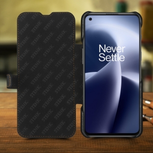 Чехол книжка Stenk Premium для OnePlus Nord 2T Чёрный