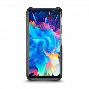 Шкіряна накладка Stenk Reptile Cover для Infinix Hot 20 5G Чорна