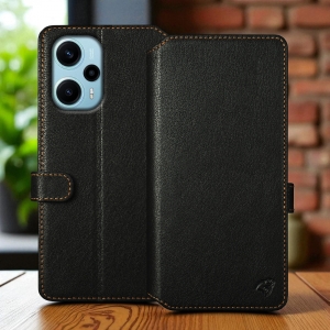 Чехол-портмоне Stenk Premium Wallet для Xiaomi Poco F5 Чёрный