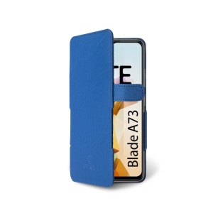Чехол книжка Stenk Prime для ZTE Blade A73 5G Ярко синий