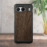 Шкіряна накладка Stenk WoodBacker для OnePlus Nord 4 Чорний