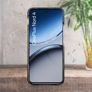 Шкіряна накладка Stenk WoodBacker для OnePlus Nord 4 Чорний