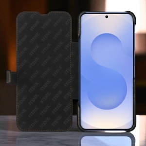 Чехол книжка Stenk Premium для Samsung Galaxy S25 Чёрный