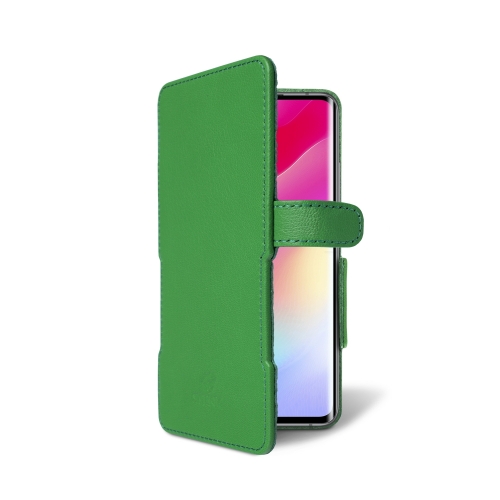 чехол-книжка на Xiaomi Mi Note 10 Lite Зелёный Stenk Prime фото 2