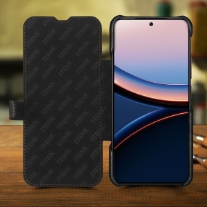 Чехол книжка Stenk Premium для Xiaomi Poco F7 Ultra Чёрный