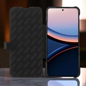 Чехол книжка Stenk Premium для Xiaomi Poco F7 Ultra Чёрный