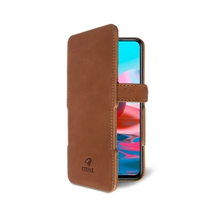 Чохол книжка Stenk Prime для Xiaomi Redmi Note 10 Camel