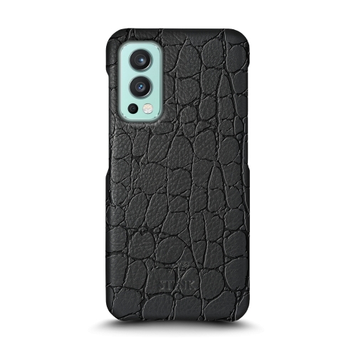 бампер на OnePlus Nord 2 5G Черный Stenk Cover Reptile фото 1