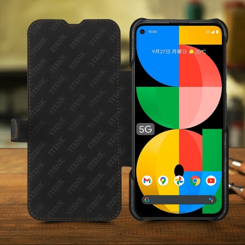 чехол-книжка на Google Pixel 5a 5G Черный Stenk Premium фото 2