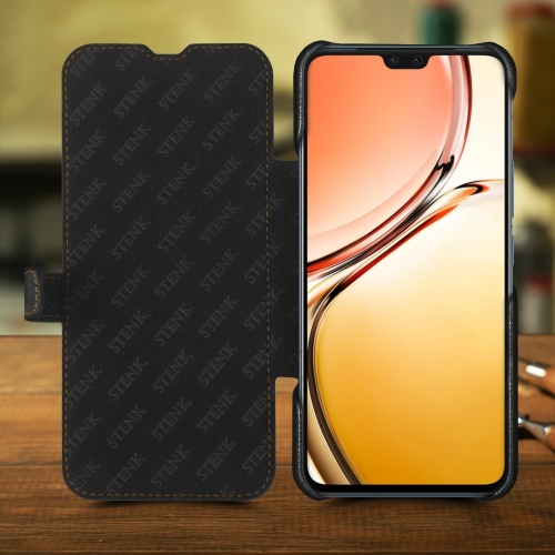 чехол-книжка на Vivo V23 5G Черный Stenk Premium фото 2