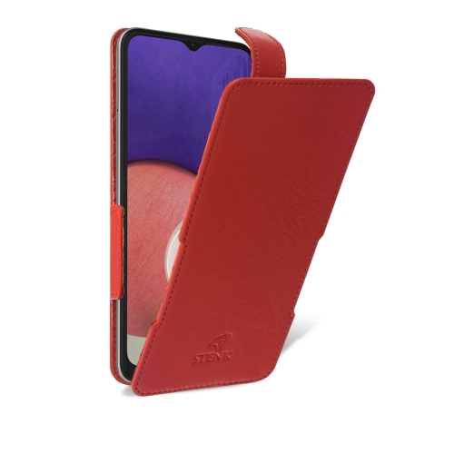 чехол-флип на Samsung Galaxy A22 5G Красный Stenk Prime фото 2