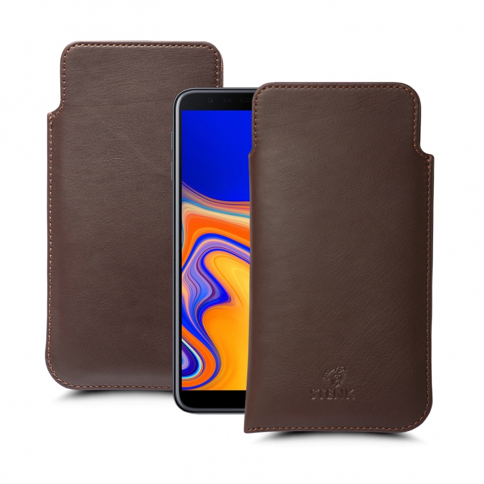 

Футляр Stenk Elegance для Samsung Galaxy J6 Plus (2018) Коричневый