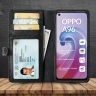 Чохол-портмоне Stenk Premium Wallet для OPPO A96 Чорний