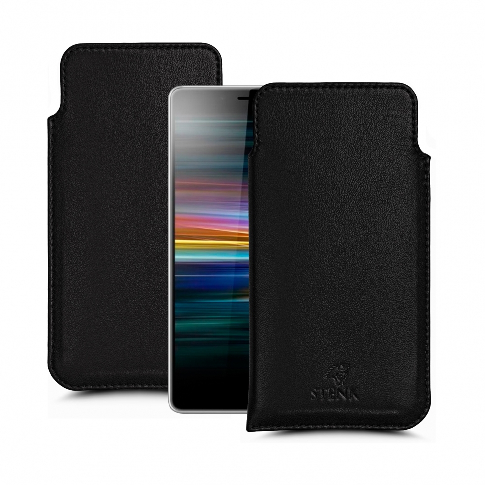 

Футляр Stenk Elegance для Sony Xperia L3 Чёрный, Черный