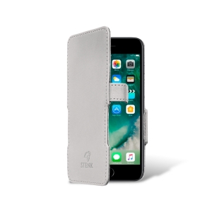 Чехол книжка Stenk Prime для Apple iPhone 7 Plus Белый