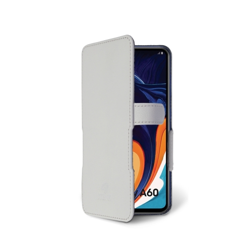 Чехол книжка Stenk Prime для Samsung Galaxy A60 Белый