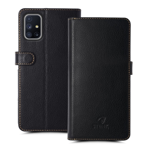чохол-книжка на Samsung Galaxy M51 Чорний Stenk Wallet фото 1