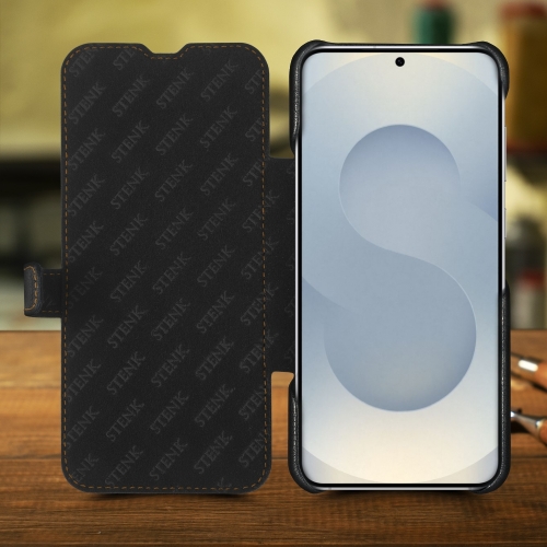 чохол-книжка на Samsung Galaxy S25 Plus Чорний Stenk Premium фото 2
