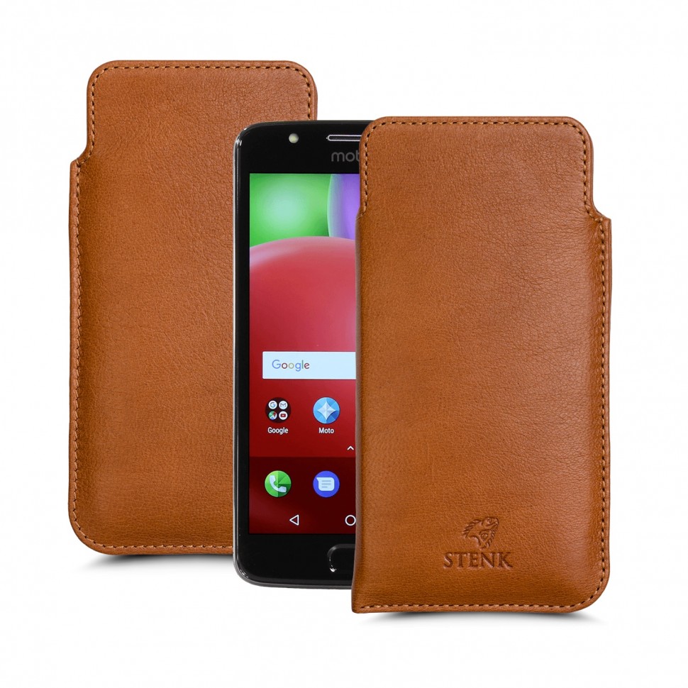 

Футляр Stenk Elegance для Motorola Moto E4 (XT1762) Camel, Светло-коричневый