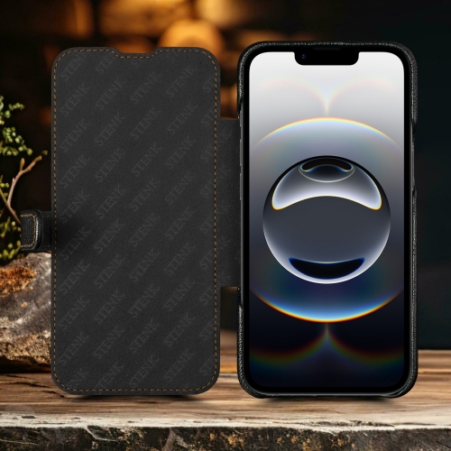чохол-книжка на Apple iPhone 16e Чорний Stenk Premium фото 2
