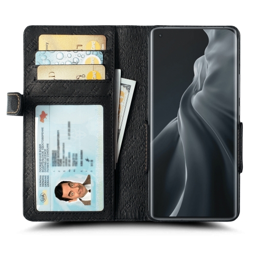 чохол-книжка на Xiaomi Mi 11 Чорний Stenk Wallet фото 2