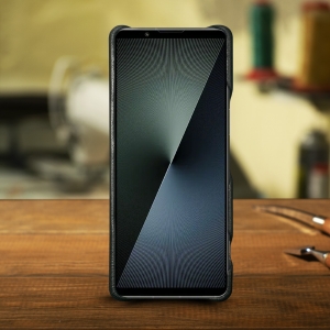 Накладка Stenk ExBacker Python Scales Sony Xperia 1 VII Оливковий