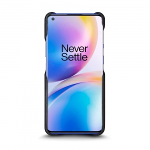 Шкіряна накладка Stenk Reptile Cover для OnePlus 8 Pro Чорна