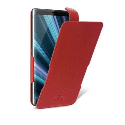 чехол-флип на Sony Xperia XZ3 Красный Stenk Prime фото 2