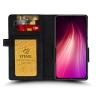 Чехол книжка Stenk Wallet для Xiaomi Redmi Note 8 Чёрный