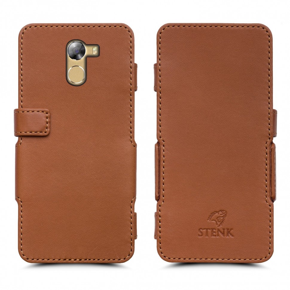 

Чехол книжка Stenk Prime для WileyFox Swift 2 Plus Camel, Светло-коричневый