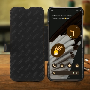 Чехол книжка Stenk Premium для Google Pixel 7 Pro Чёрный