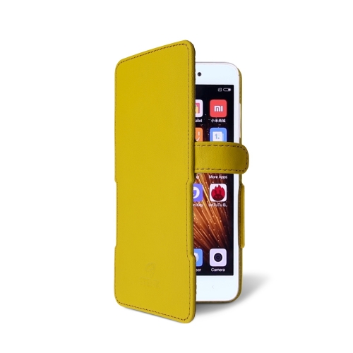 чехол-книжка на Xiaomi Redmi 4A Желтый Stenk Prime фото 2