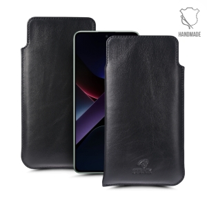 Футляр Stenk Elegance для Xiaomi Poco X7 Pro Чёрный