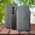 Футляр Stenk Sportage Python для Samsung Galaxy S24 Plus Серый