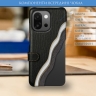 Чехол книжка Stenk Premium для OnePlus 13T Чёрный