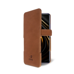 Чохол книжка Stenk Prime для Xiaomi Poco M3 Camel