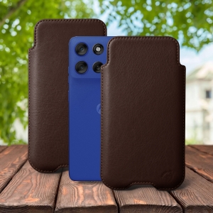Футляр Stenk Sportage для Motorola Moto G56 Коричневый