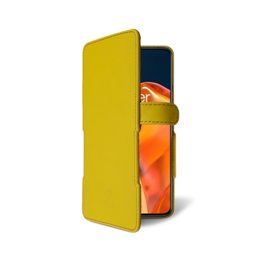 чехол-книжка на OnePlus 9R Желтый Stenk Prime фото 2