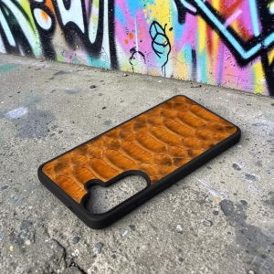 Накладка SkinBacker Python Scales для Samsung Galaxy S26 Plus Коричневий