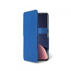Чехол книжка Stenk Prime для Xiaomi 12 Pro 5G Ярко синий