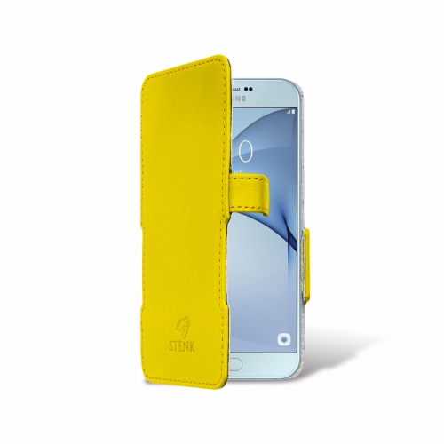 чохол-книжка на Samsung Galaxy A8 Жовтий Stenk Сняты с производства фото 2