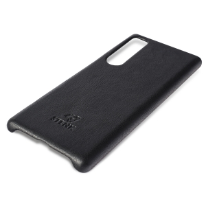 Шкіряна накладка Stenk Cover для Sony Xperia 1 II Чорний