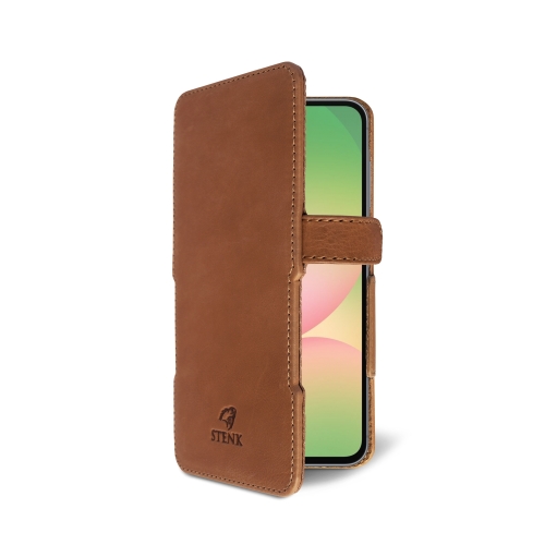 чехол-книжка на Samsung Galaxy A56 Светло коричневый  Prime фото 2