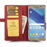 Чехол книжка Stenk Wallet для Samsung Galaxy A7 (2017) Красный