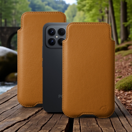 чохол-футляр на Xiaomi Poco F8 Ultra Світло-коричневий Stenk Sportage фото 1