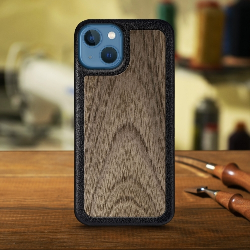 бампер на Apple iPhone 13 Чорний Stenk Cover WoodBacker фото 1