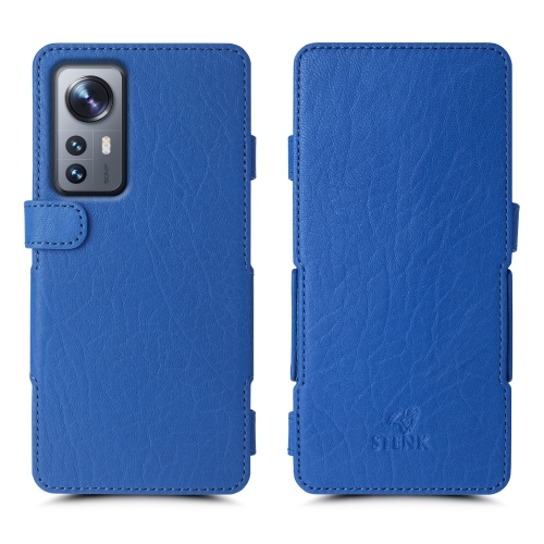 чехол-книжка на Xiaomi 12 5G Ярко-синий Stenk Prime фото 1