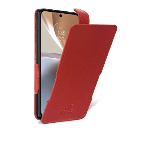 чехол-флип на Motorola Moto G32 Красный Stenk Prime фото 2