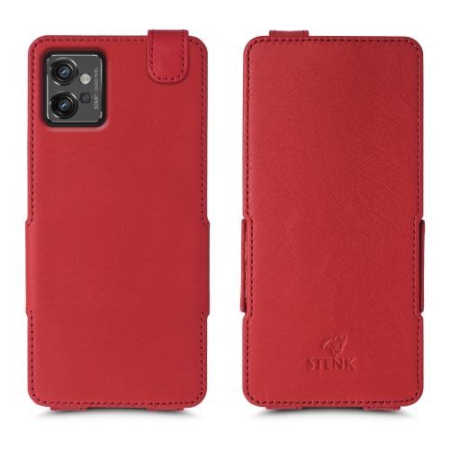 чехол-флип на Motorola Moto G32 Красный Stenk Prime фото 1